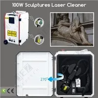 조각 레이저 청소 기계